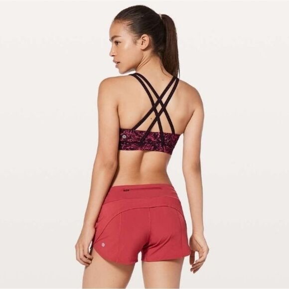 Lululemon Infinity Energy Bra Glossy Black 4 - Picture 1 of 6